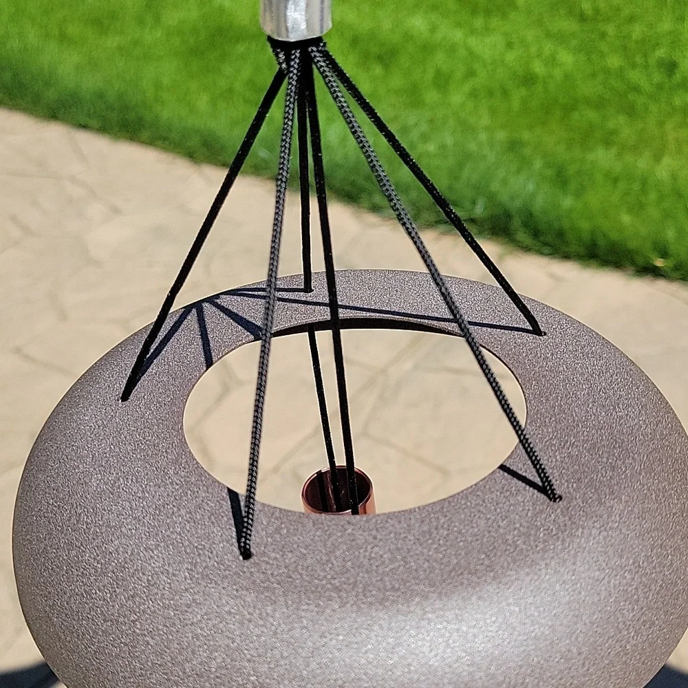Wind Chime with Black Accents. New Inbox. Copper - Picture 4 of 6